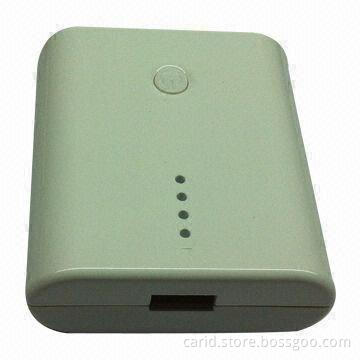 Universal Power Bank with LED Charger, Saves Power, Ideal for iPhone, iPod and Other Mobile Phones